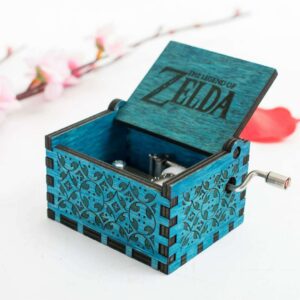 Purely handcrafted hand-cranked music box, perfect visual experience, is the best gift for gifts