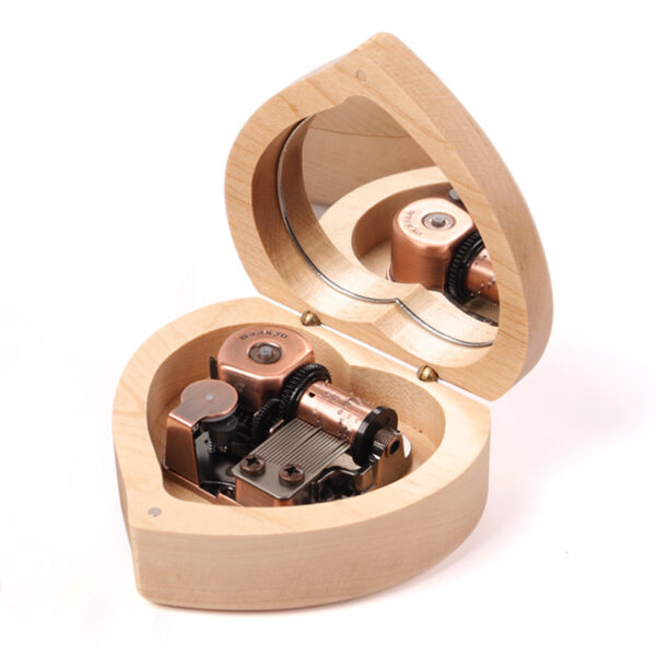 love shape music box